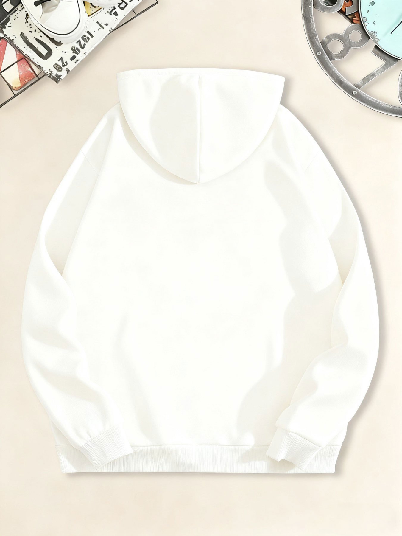 Ladies' Casual Hooded Sweatshi - Summer Clothing Drawing 评论和价格